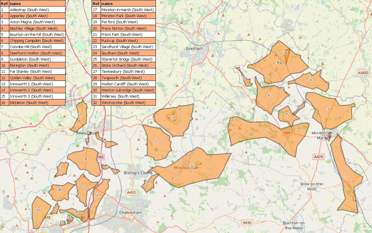 Fastershire Lot 3D Rollout Map