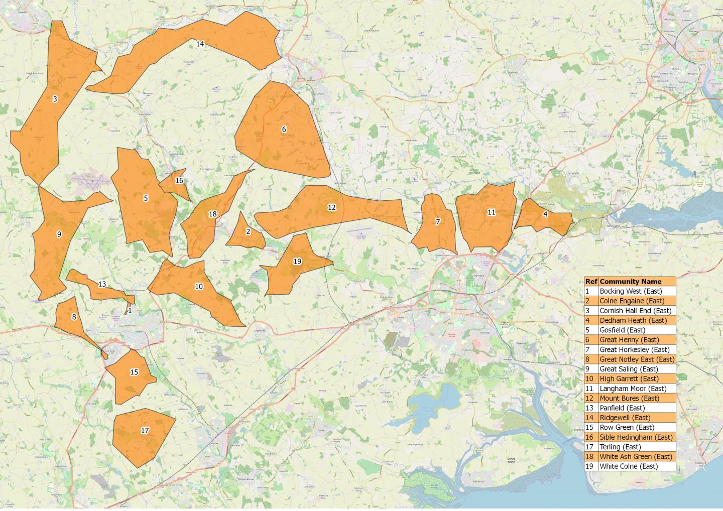 Superfast Essex Phase 3 lot 2 map image